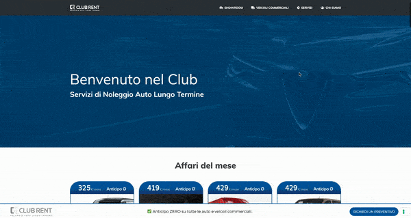 Caratteri-Agency-Club rent sito web